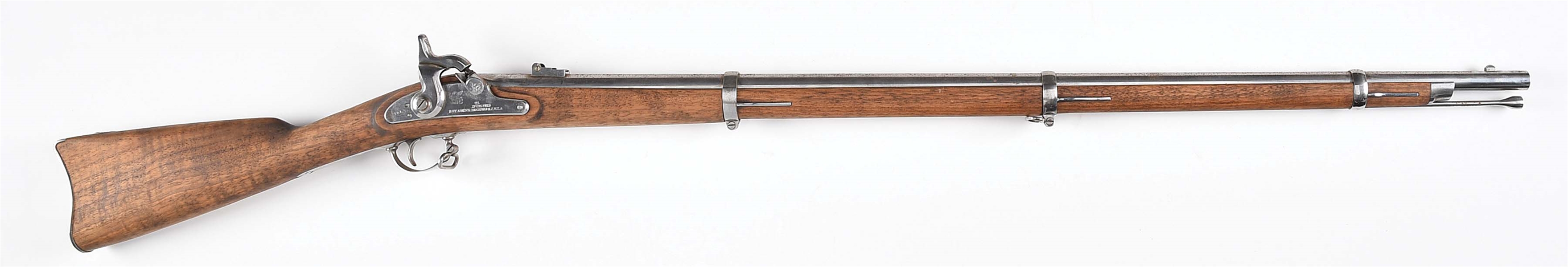 (A) NAVY ARMS REPRODUCTION MODEL 1863 SPRINGFIELD PERCUSSION MUSKET.