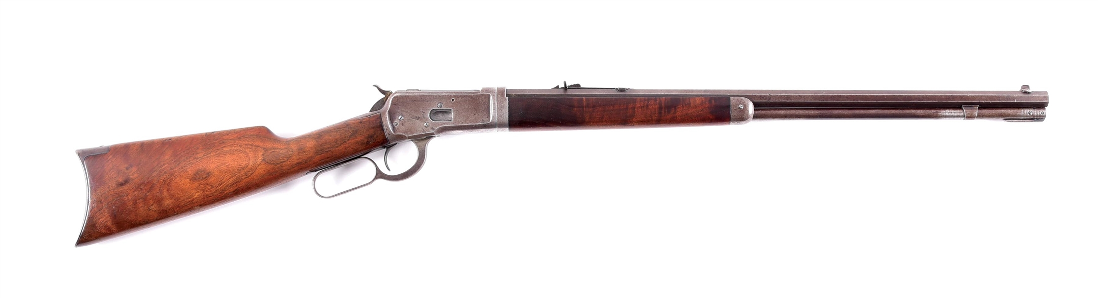 (A) WINCHESTER MODEL 1892 TAKEDOWN LEVER ACTION RIFLE.