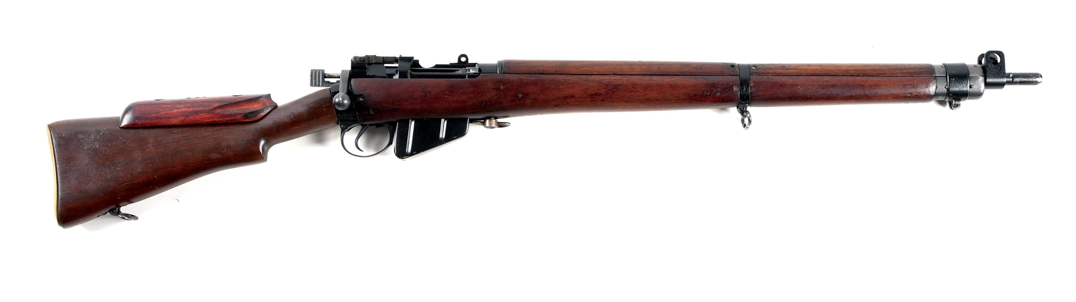 (C) ENFIELD NO. 4 MK 1 T BOLT ACTION SNIPER RIFLE WITH TRANSIT CHEST, CONVERTED BY HOLLAND AND HOLLAND.