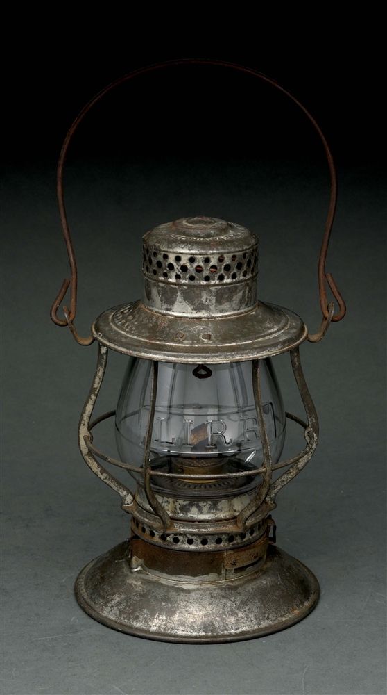 L.I.R.R. KEYSTONE "CASEY" BELLBOTTOM RAILROAD LANTERN.