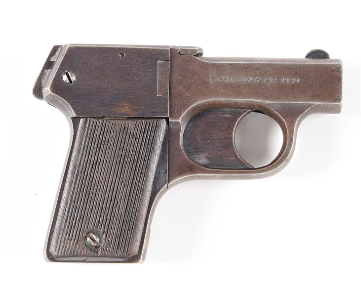 (C) O.F. MOSSBERG & SONS BROWNIE PEPPERBOX TYPE PISTOL.
