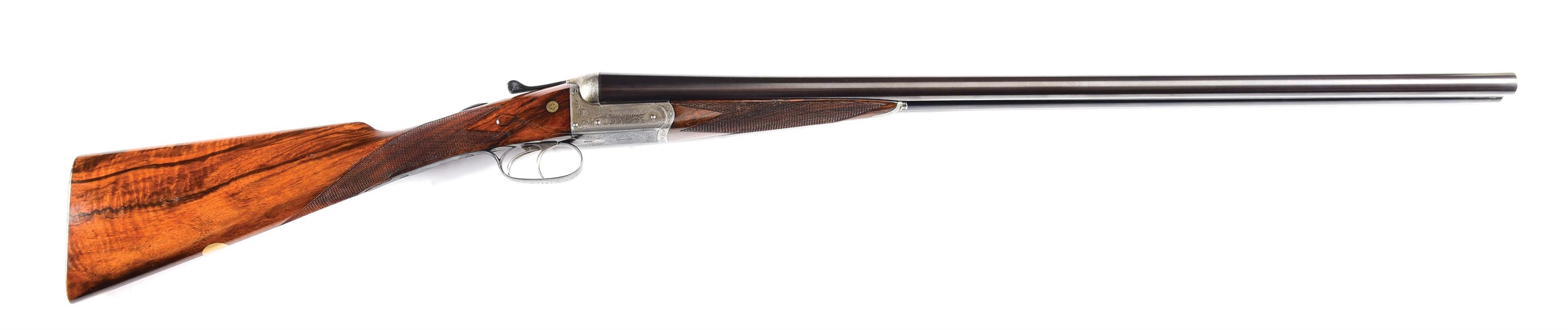 (C) WILLIAM EVANS BLE SIDE BY SIDE SHOTGUN, ONE OF TWO MADE FOR CAPTAIN. R.C. MACLACHLAN.