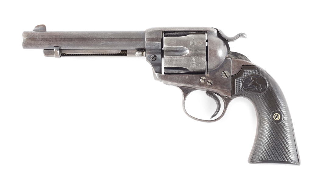 (C) COLT BISLEY FRONTIER SIX SHOOTER SINGLE ACTION REVOLVER (1901).
