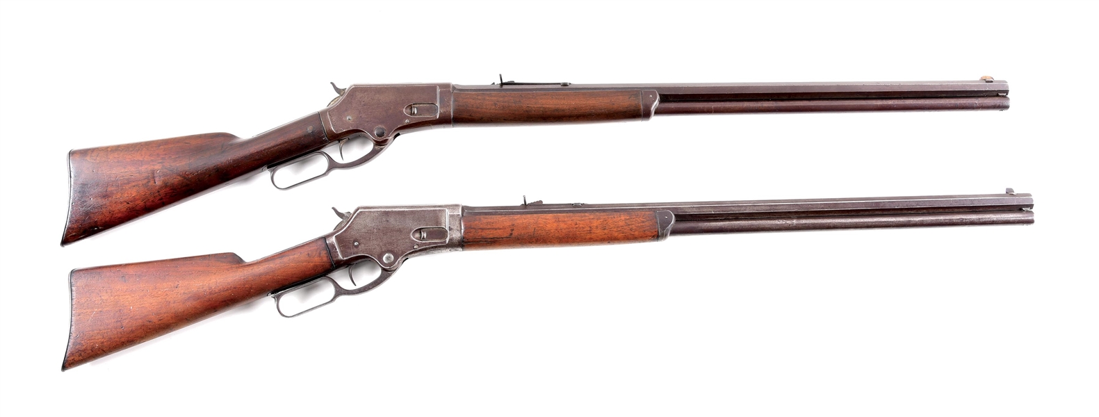 (A) LOT OF 2: MARLIN MODEL 1881 LEVER ACTION RIFLES.