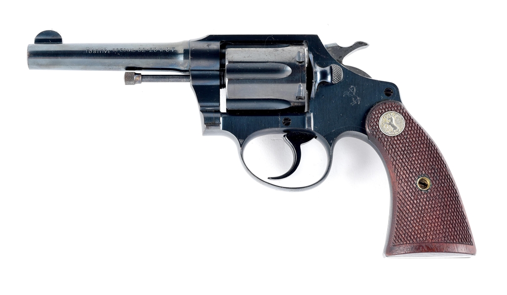 (C) NICE PRE-WAR COLT POLICE POSTIVE SPECIAL .32-20 W.C.F. DOUBLE ACTION REVOLVER (1928).