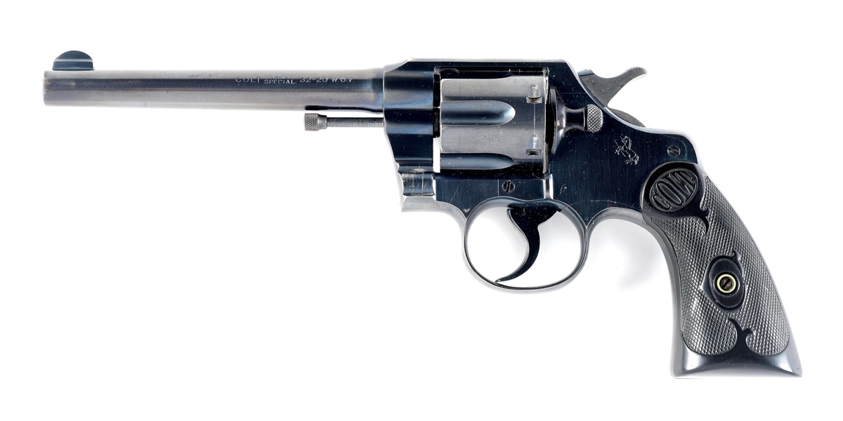 (C) HIGH CONDITION COLT ARMY SPECIAL DOUBLE ACTION REVOLVER WITH BOX (1924).