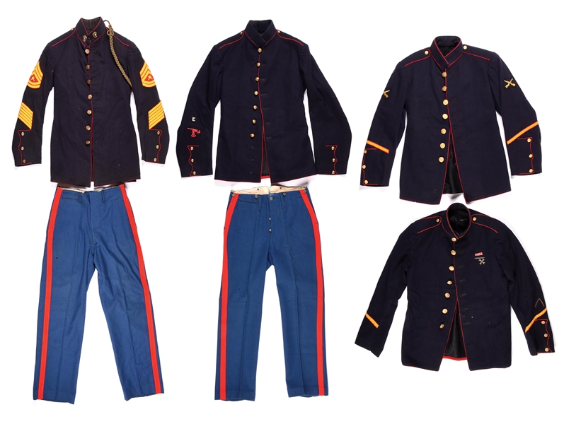 LOT OF WWI ERA USMC DRESS BLUES