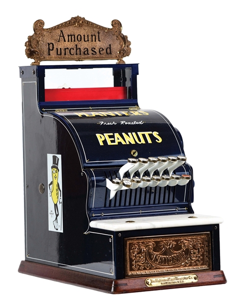 NATIONAL MODEL 717 PLANTERS PEANUTS CASH REGISTER. 