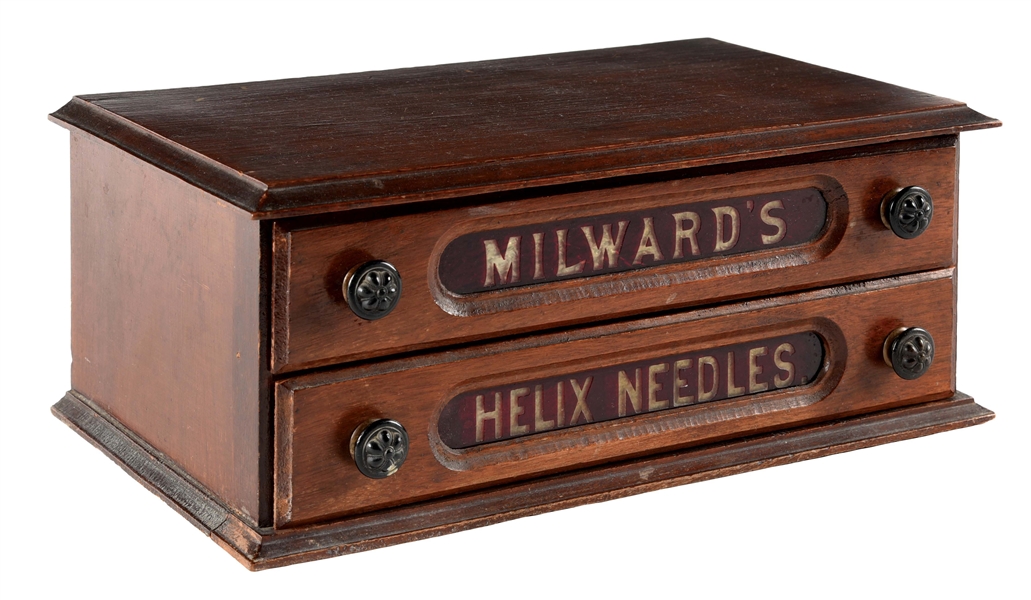 VERY SMALL SIZE MILWARDS AND HELIX NEEDLE CASE. 