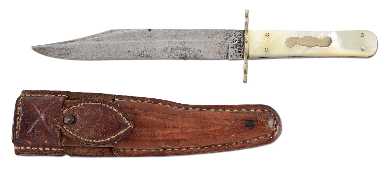 PEARL HANDLED SHEFFIELD BOWIE BY E.M. DICKINSON