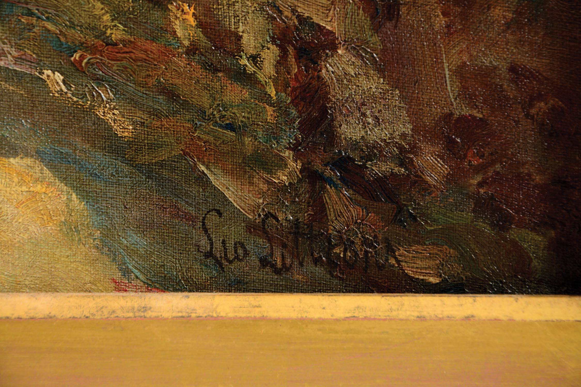 Lot Detail - LEO VON LITTROW (ITALIAN, 1860 - 1925) COASTAL LANDSCAPE ...