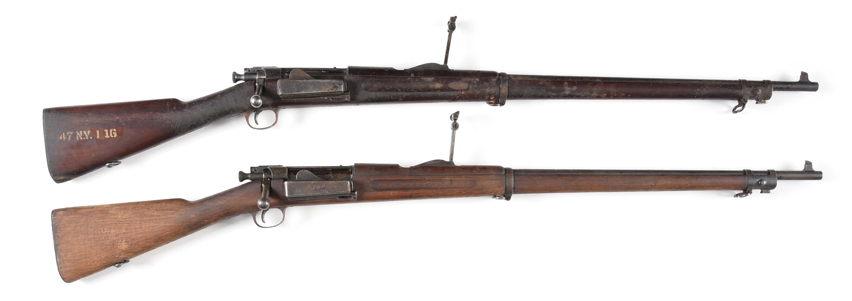 (C) LOT OF 2: SPRINGFIELD 1898 BOLT ACTION RIFLES.