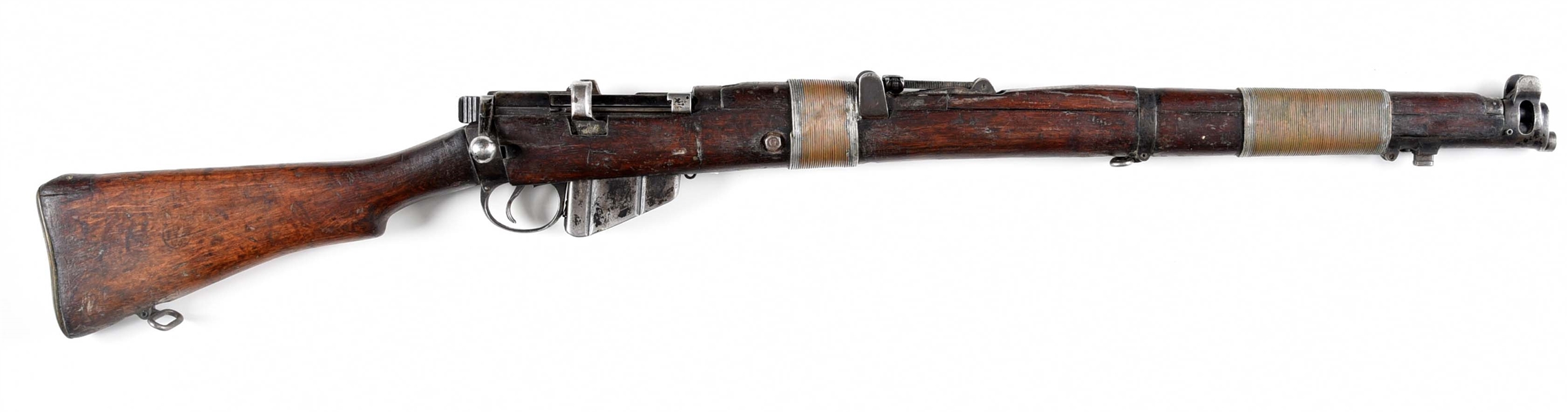 (C) COMMONWEALTH NO.1 MK III SMLE BOLT ACTION RIFLE.