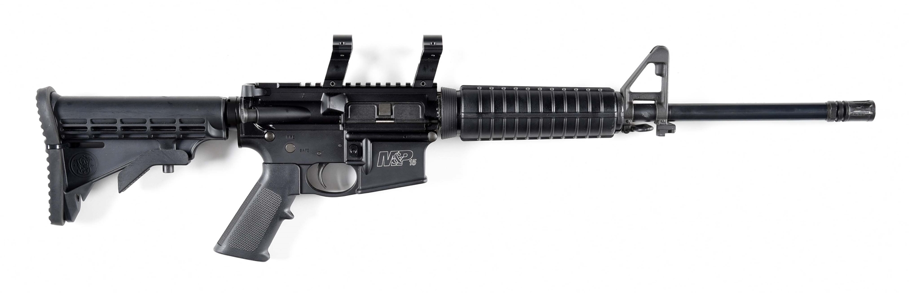 (M) SMITH AND WESSON M&P 15 SEMI AUTOMATIC RIFLE.