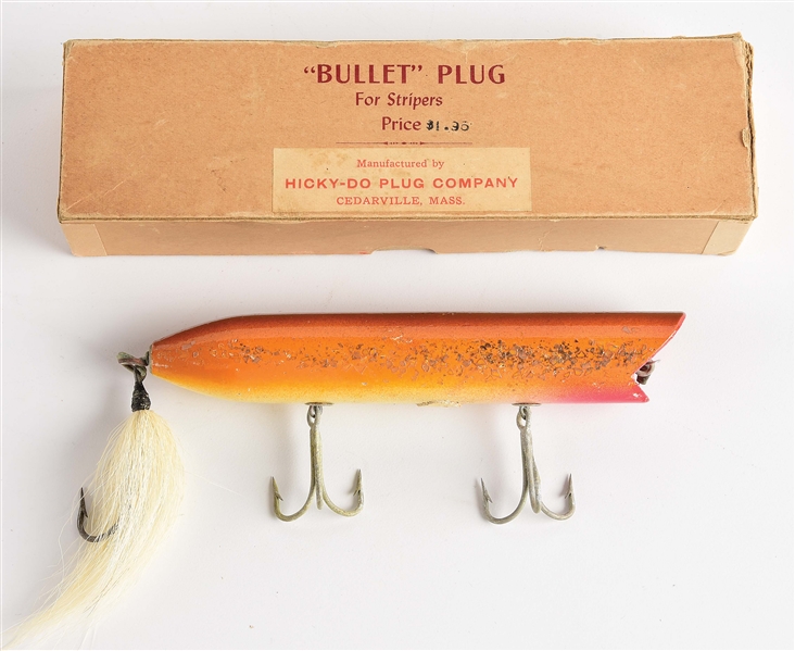 HICKY-DO PLUG CO. BULLET LURE.