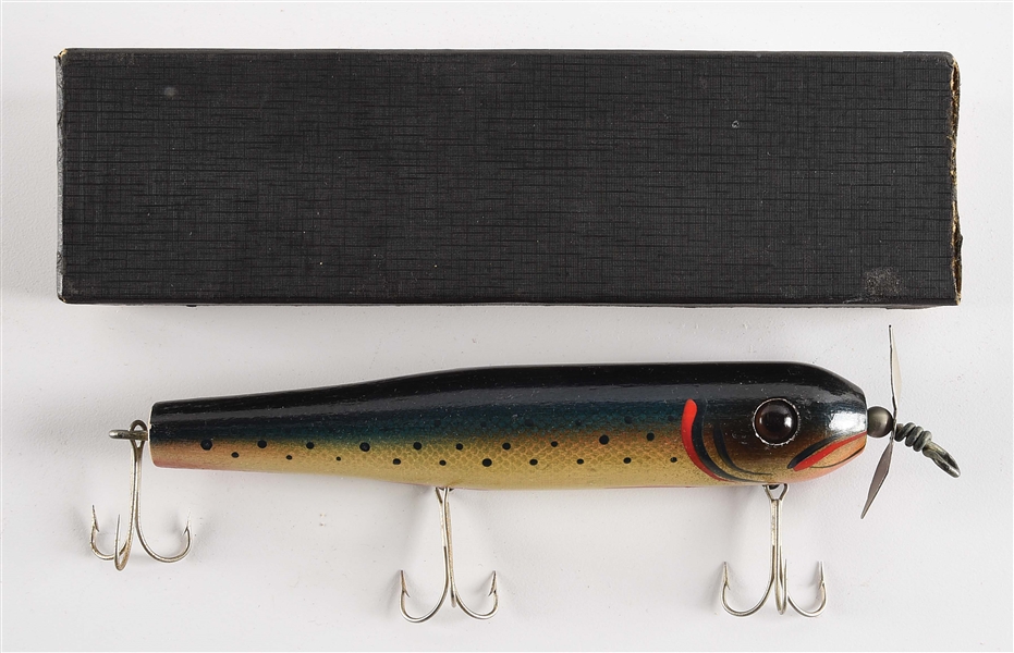 BLUE PAINTED LURE.