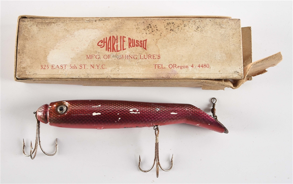 CHARLIE RUSSO SQUID FISHING LURE.