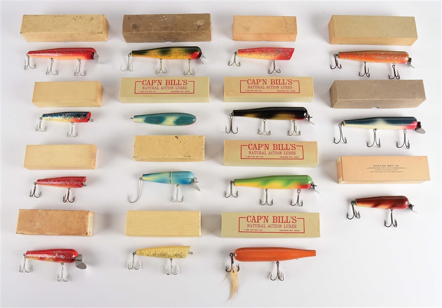 LOT OF 15: FISHING LURES.