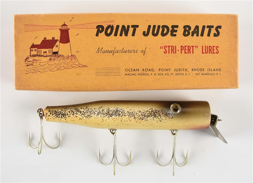 POINT JUDE PUG NOSE SILVER FLASH FISHING LURE.