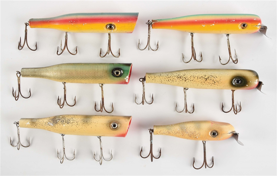 LOT OF 6: SNOOK BAIT COMPANY LURES.