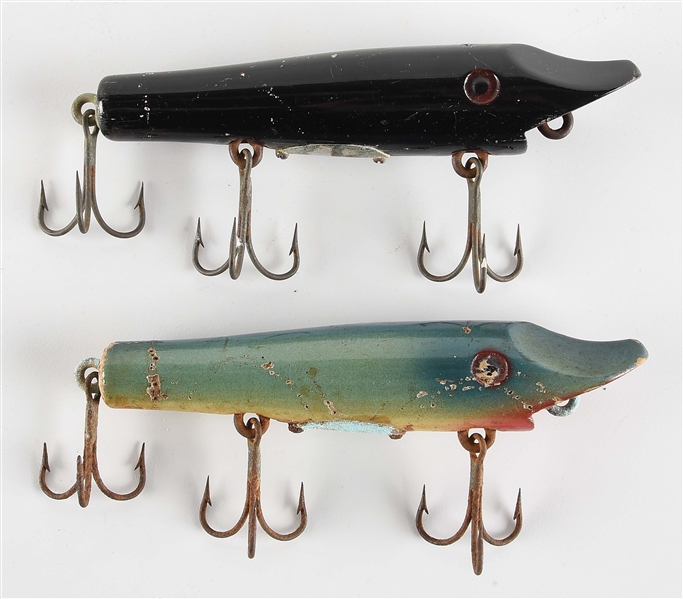 LOT OF 2: RARE SPINDRIFT FISHING LURES.