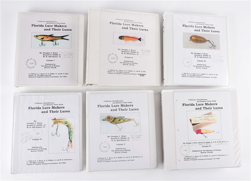 LOT OF 6: MUSEUM OF FISHING BOOKS.