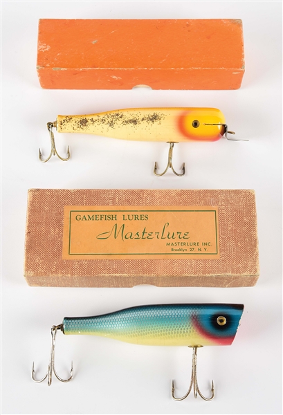 LOT OF 2: MASTERLURE LURES.