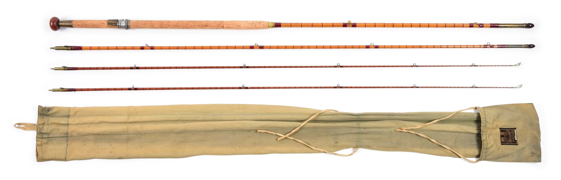FISHING RODS WITH ACCESSORIES.