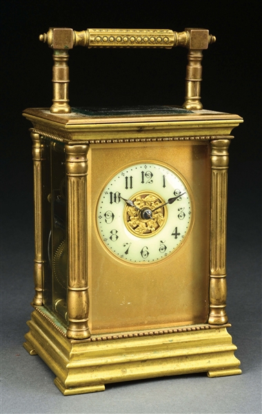  SMALL CARRIAGE CLOCK.