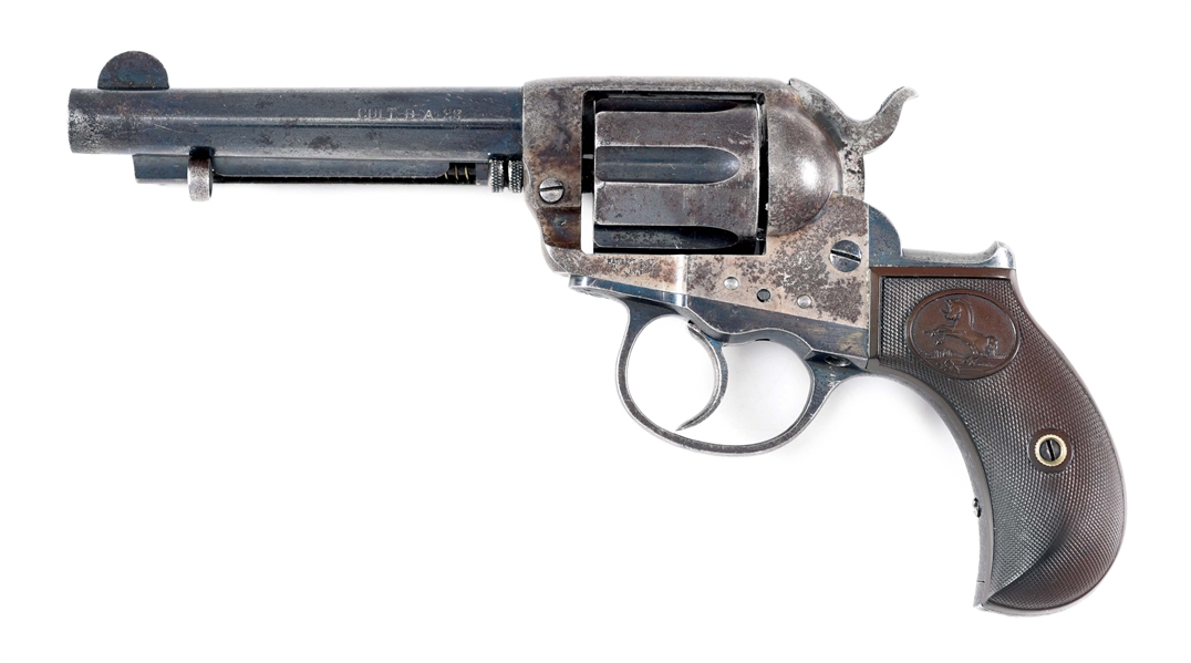 (A) COLT 1877 LIGHTING .38 DOUBLE ACTION REVOLVER (1894).