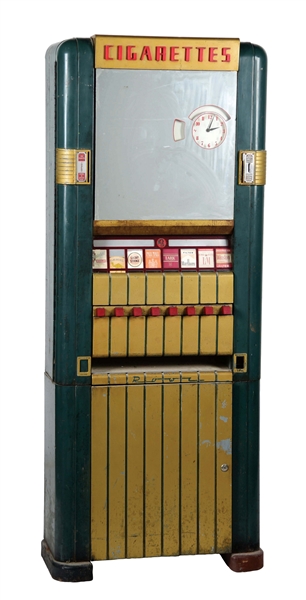 ROWE UNRESTORED CIGARETTE MACHINE.