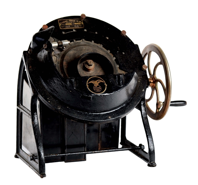 EARLY ROTARY COIN SORTER BY THE STANDARD JOHNSON CO.