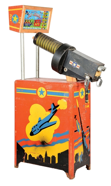 25¢ SKY GUNNER ARCADE MACHINE. 