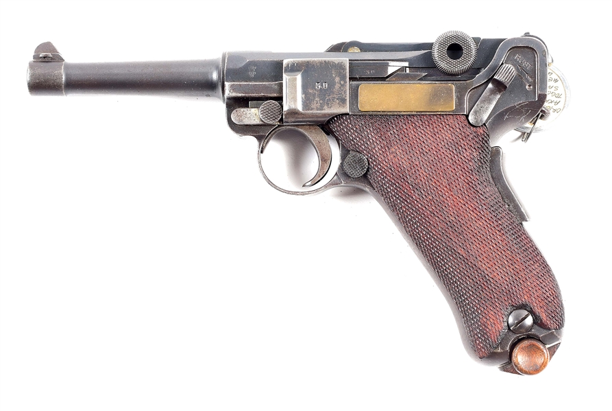 (C) SCARCE VICKERS MODEL 1906 DUTCH CONTRACT LUGER.