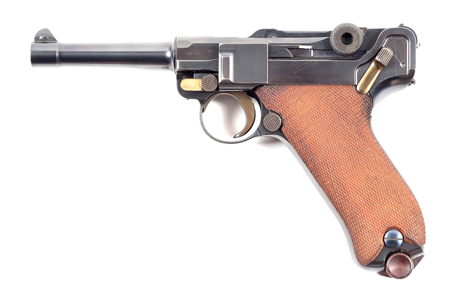 (C) EXTREMELY FINE & ATTRACTIVE DWM MODEL 1908 COMMERCIAL LUGER.