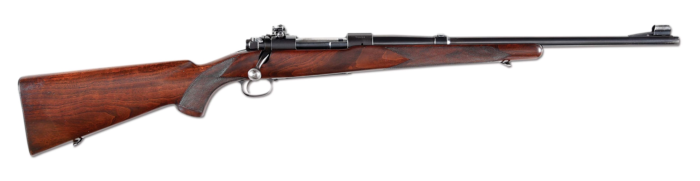 (C) SCARCE TRANSITIONAL WINCHESTER MODEL 70 BOLT ACTION CARBINE IN .32 WINCHESTER SPECIAL.