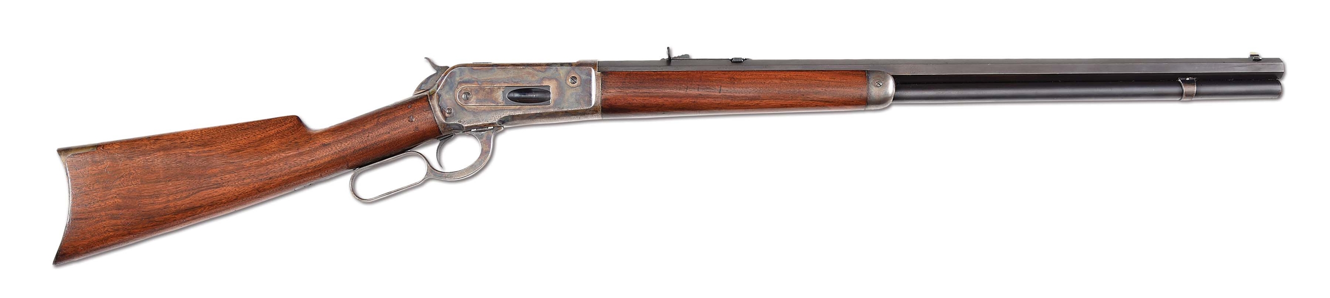 (A) HIGH CONDITION WINCHESTER MODEL 1886 LEVER-ACTION RIFLE.