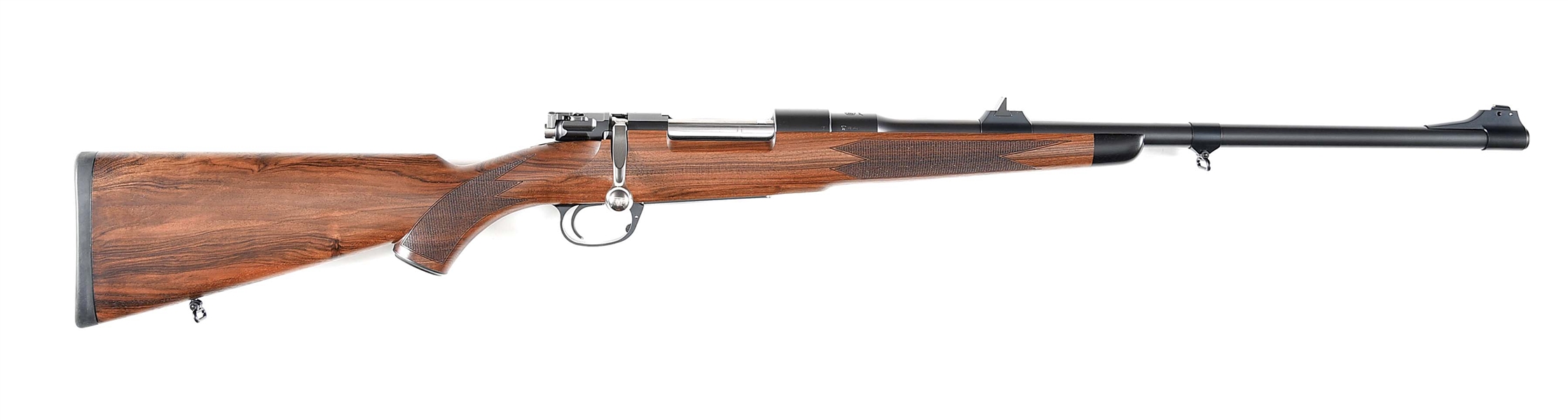 (M) LOVELY 8X57 IS MAUSER 98 BOLT ACTION RIFLE.