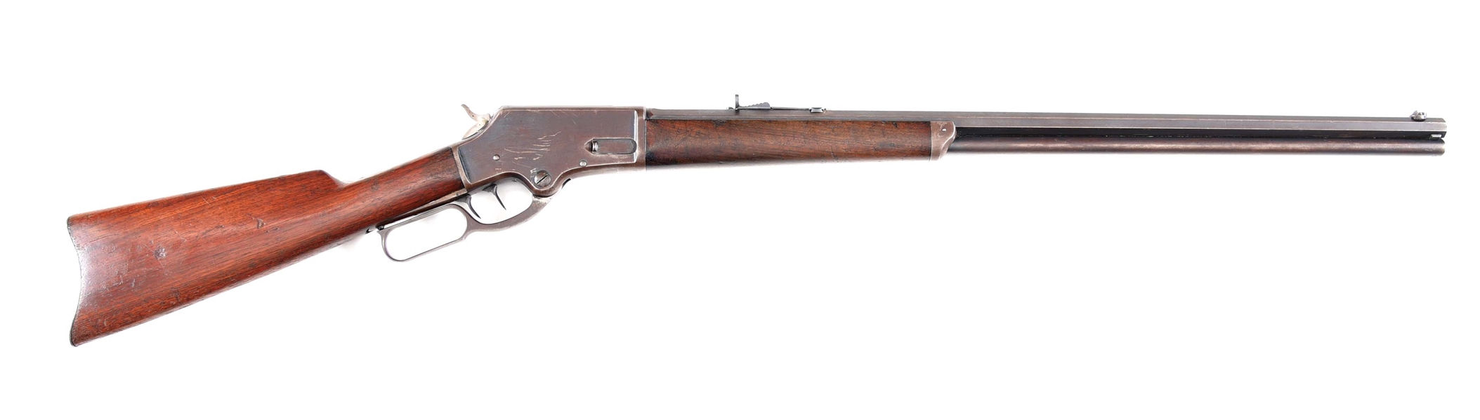 (A) MARLIN "SMALL RECEIVER" MODEL 1881 LEVER ACTION RIFLE IN .32-40 WCF. 