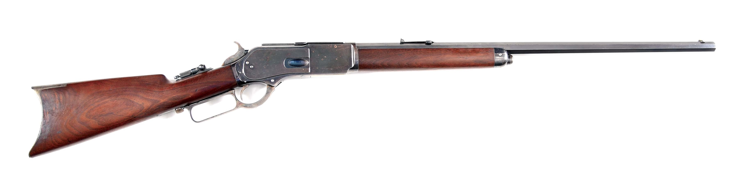 (A) SPECIAL ORDERED HIGH CONDITION WINCHESTER MODEL 1876 LEVER ACTION RIFLE 