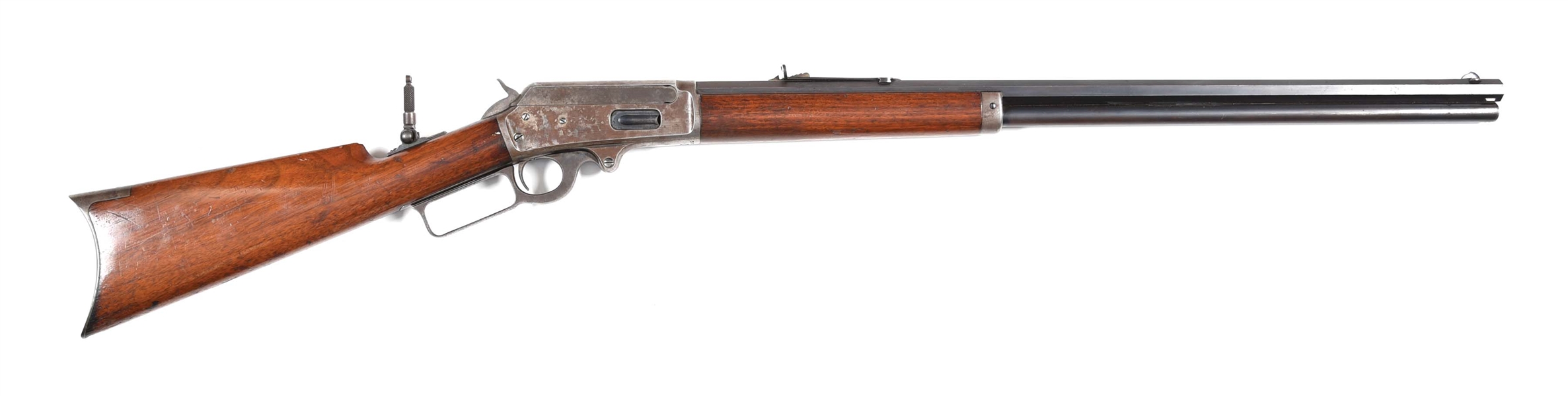 (A) MARLIN MODEL 1893 LEVER ACTION RIFLE.