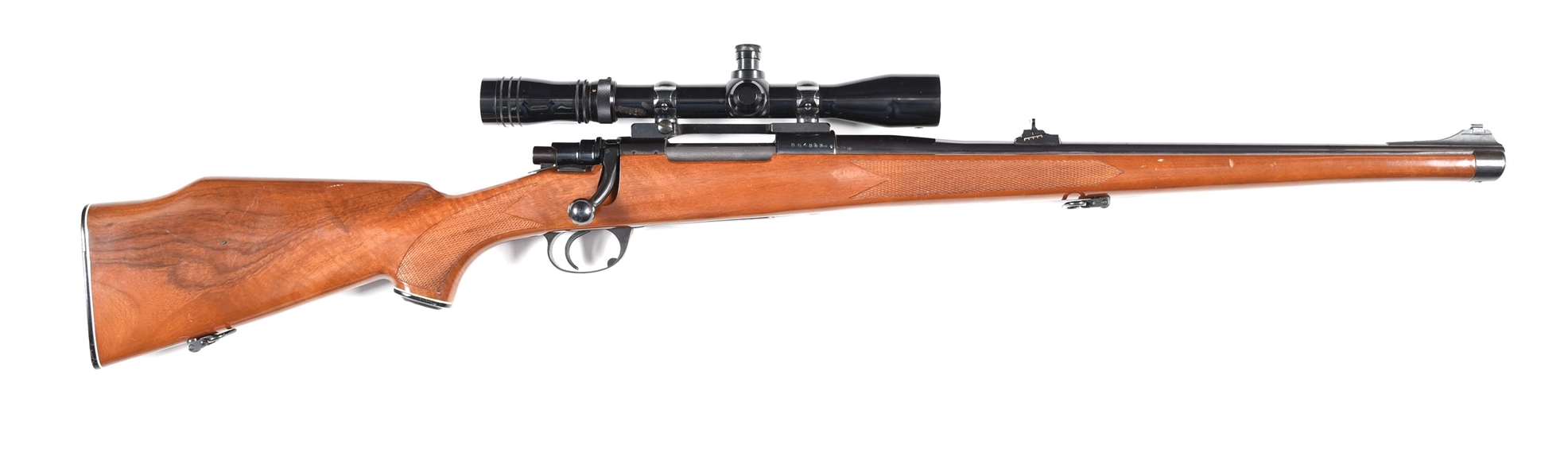 (M) INTERARMS MARK X BOLT ACTION RIFLE WITH SCOPE