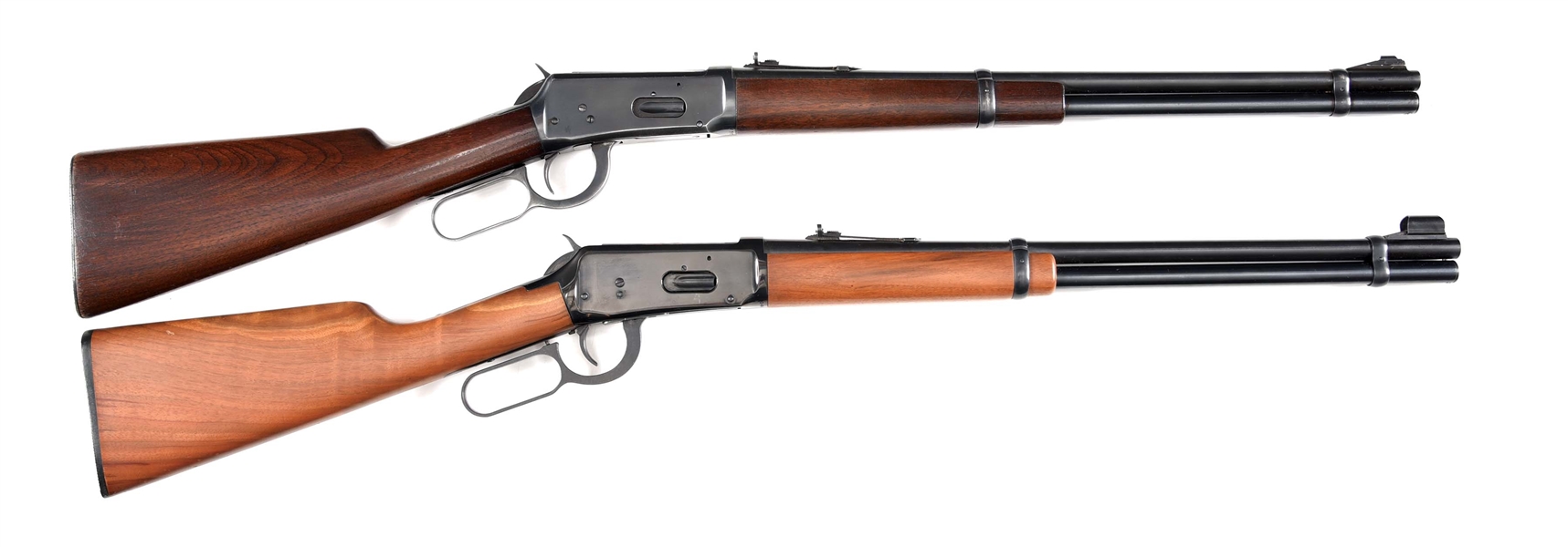 (C) LOT OF 2: WINCHESTER MODEL 94 LEVER ACTION RIFLES.