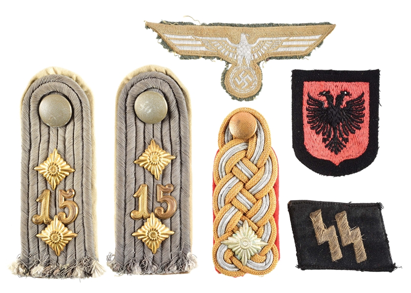 LOT OF 6: GERMAN WWII INSIGNIA