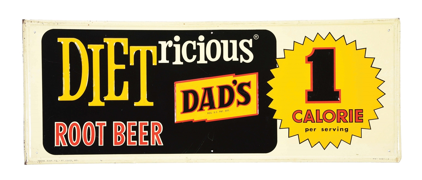 DADS ROOT BEER SIGN.