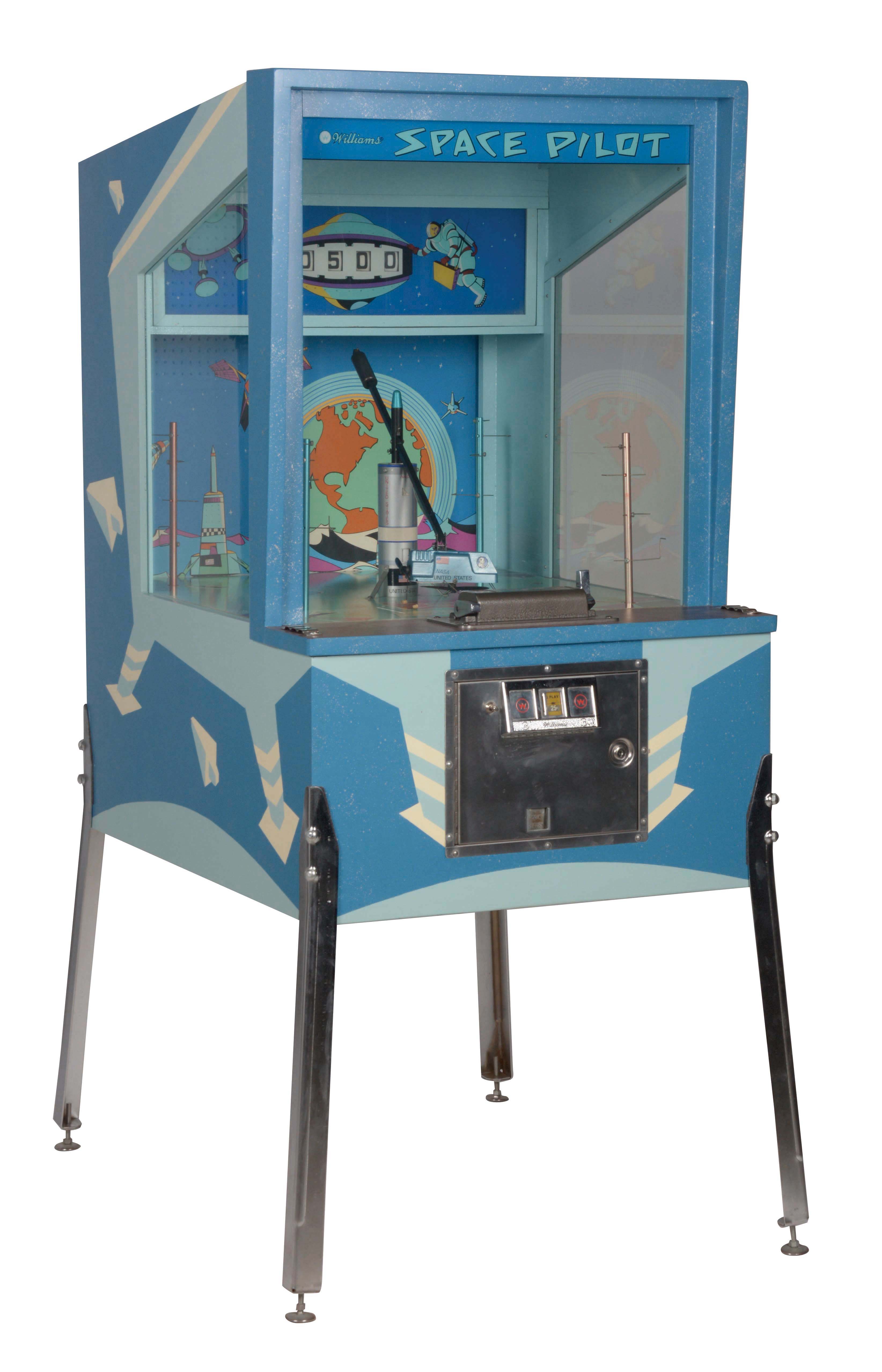 Lot Detail - 25¢ WILLIAMS SPACE PILOT ARCADE GAME.