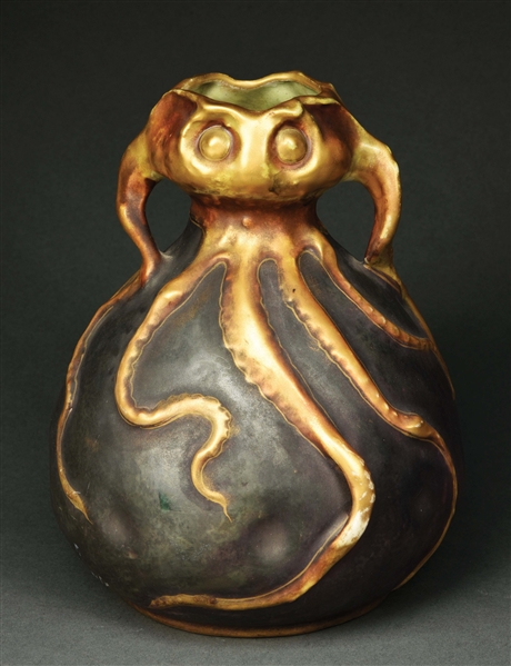 AMPHORA  RARE OCTOPUS VASE.