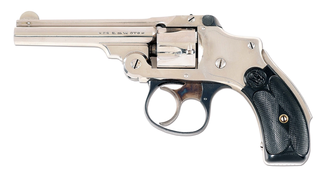 (C) SMITH AND WESSON .32 SAFETY HAMMERLESS 2ND MODEL REVOLVER.
