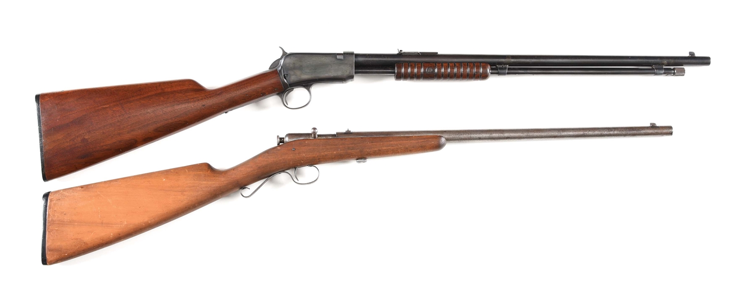 (C) LOT OF 2: WINCHESTER MODEL 1906 AND 1902 RIFLES.