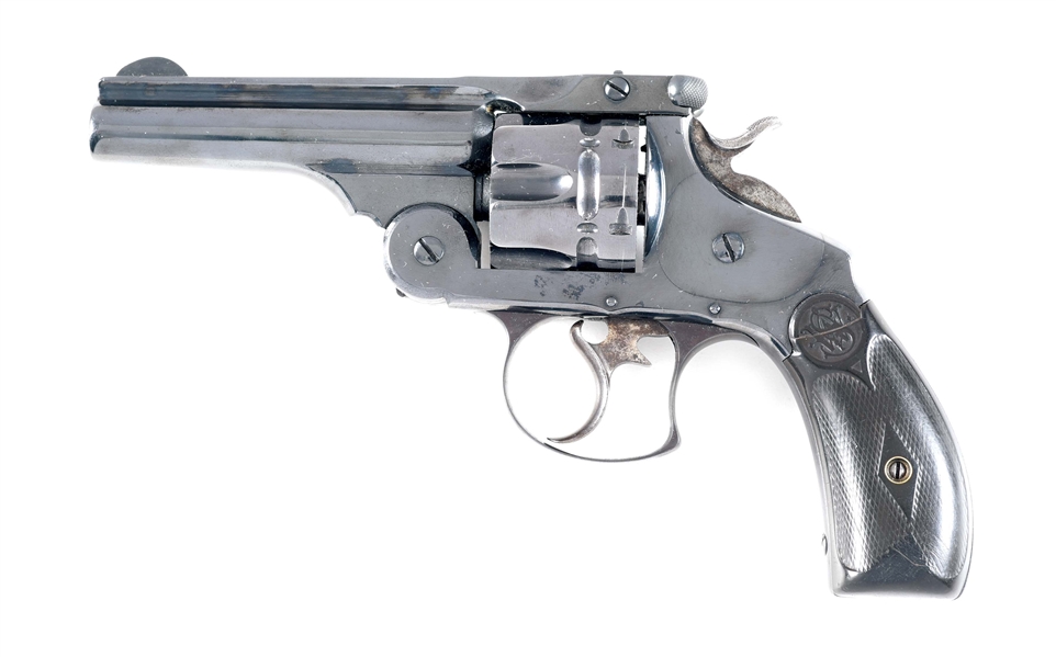 (A) SMITH AND WESSON NO. 3 DOUBLE ACTION REVOLVER. 